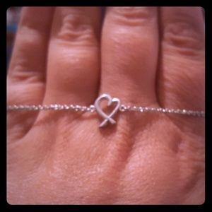 Tiffany & co Paloma Picasso loving heart bracelet.