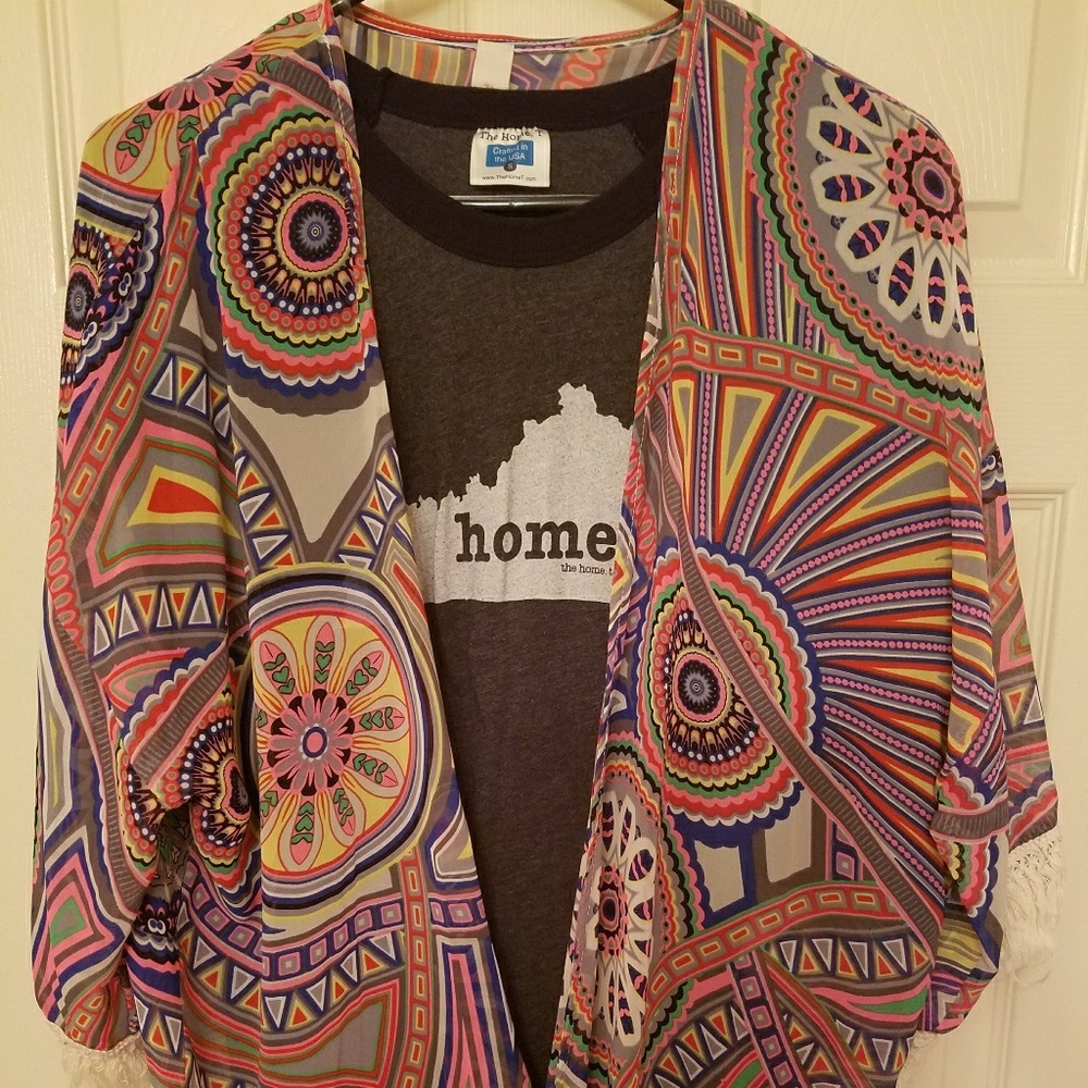Worn once boho cardigan