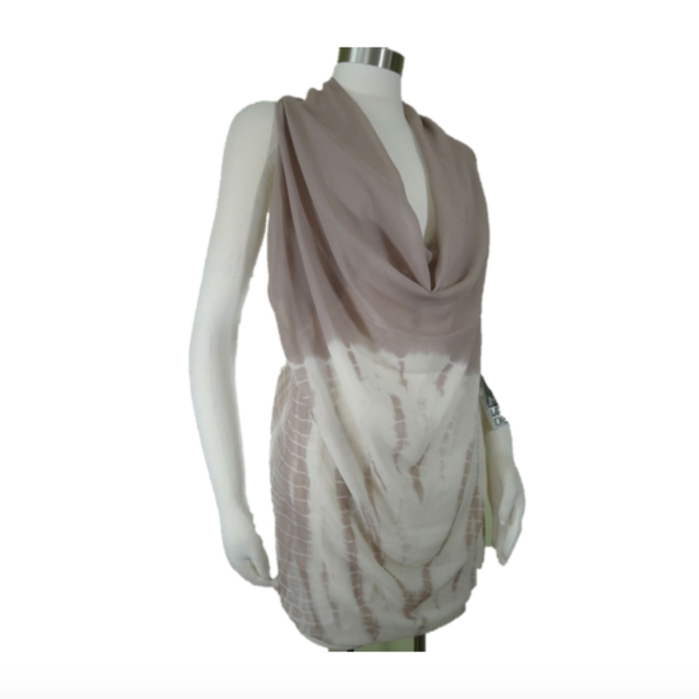 Young, Fabulous, & Broke Tie Dye Cowl Neck Tunic