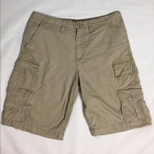 Khaki Cargo Shorts. Like NEW.