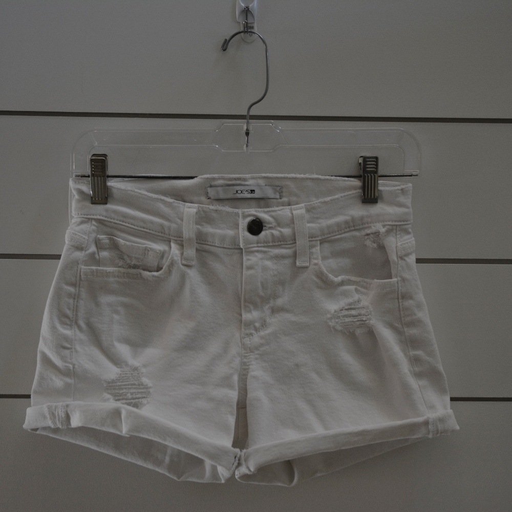 Joe's White Denim Shorts