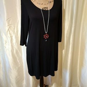 Black, Cute, Stretchy Dress