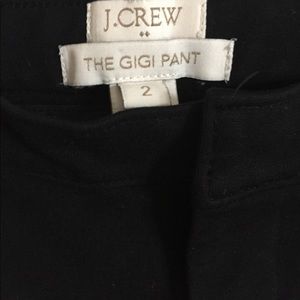 J Crew Black Gigi Pants