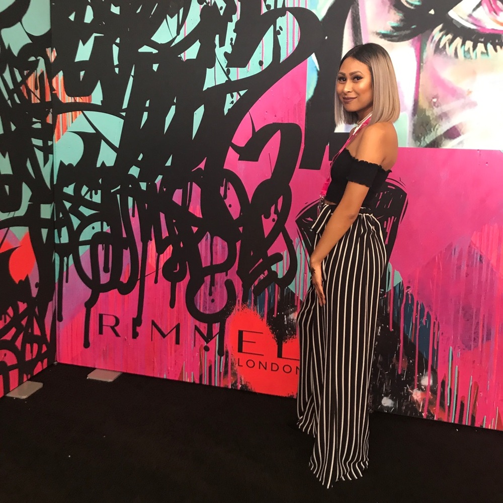 Belted Wide Leg Pants