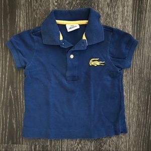 LACOSTE BOYS 2t POLO SHIRT