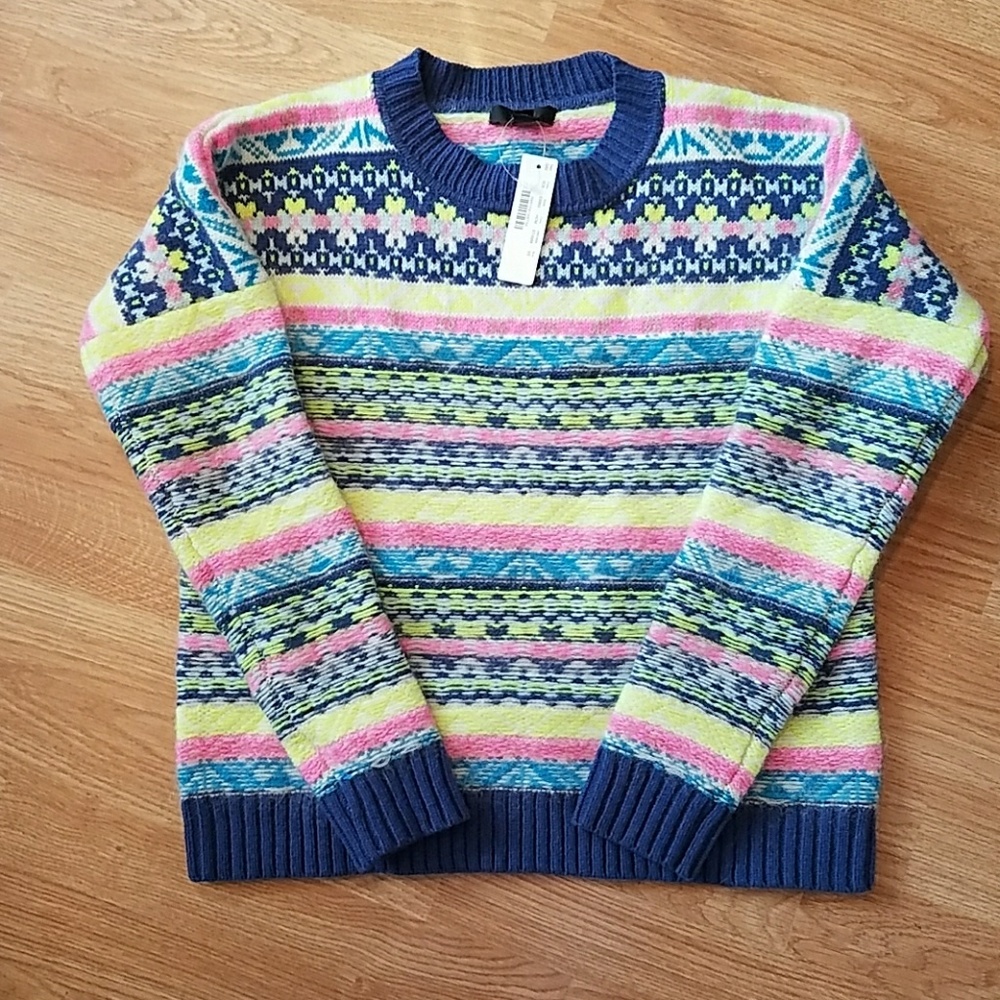 J. Crew Fair Isle Sweater
