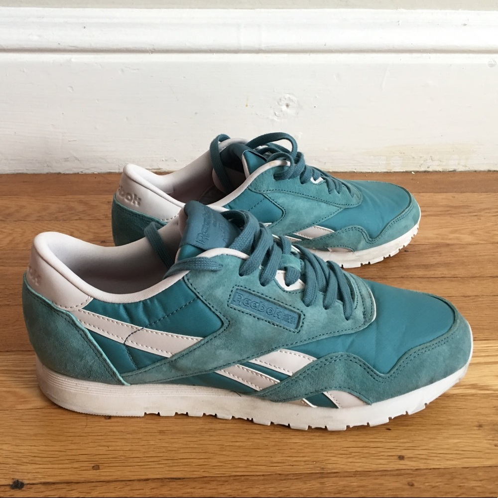 Reebok Classic FACE Suede & Nylon Sneakers