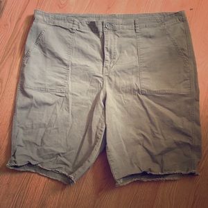 Lane Bryant/Venezia khaki shorts