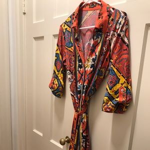 EUC JMclaughlin Wrap dress size Large