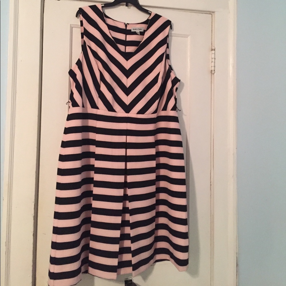 Shelby & Palmer striped dress