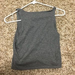 Alphalete Tops - Alphalete crop gray Alphalete Tops - Alphalete crop gray