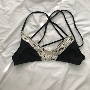 Black lucky brand bikini