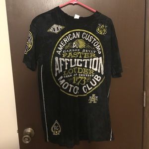 Mens Affliction Reversible T