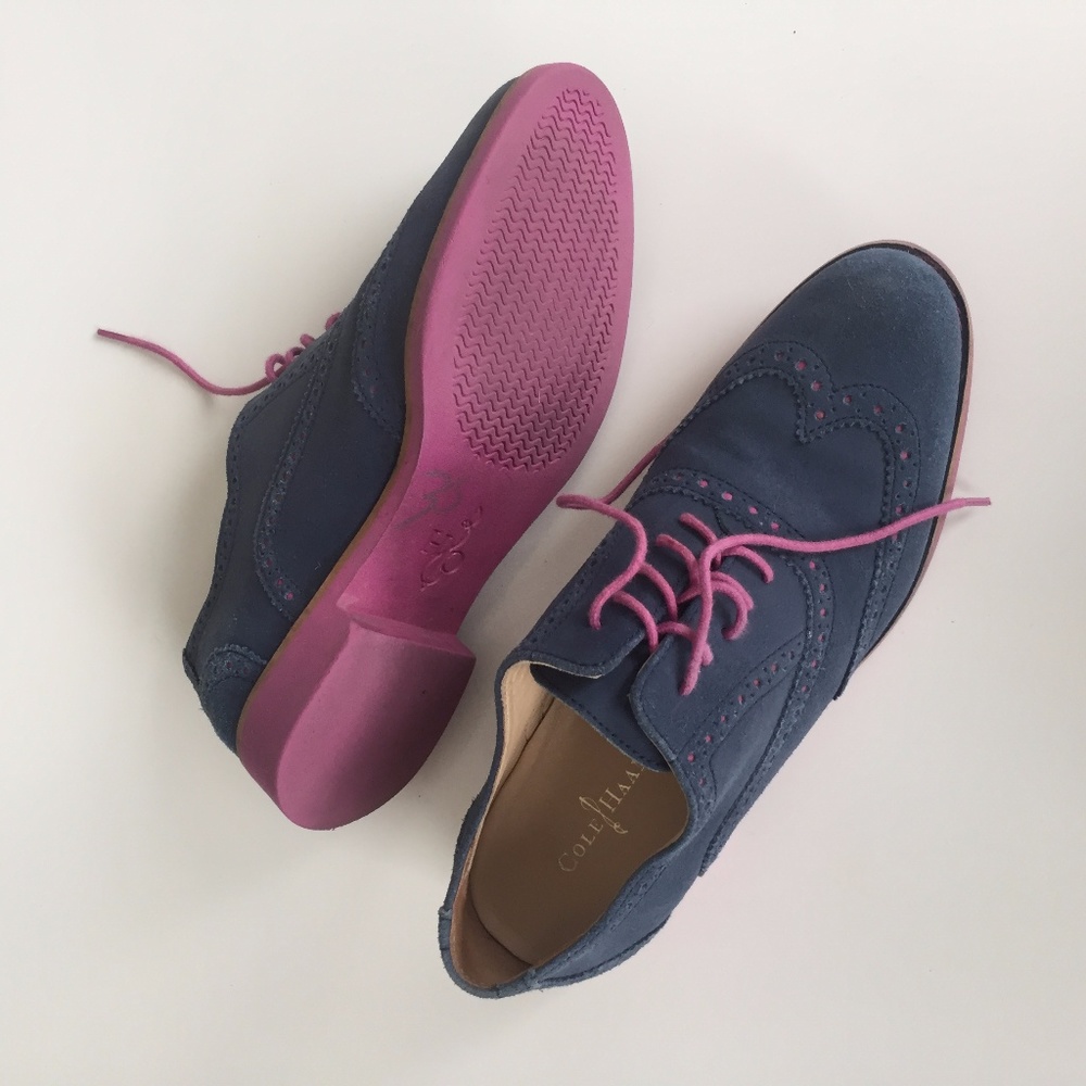 Cole Haan Women's Oxfords Blue/Pink
