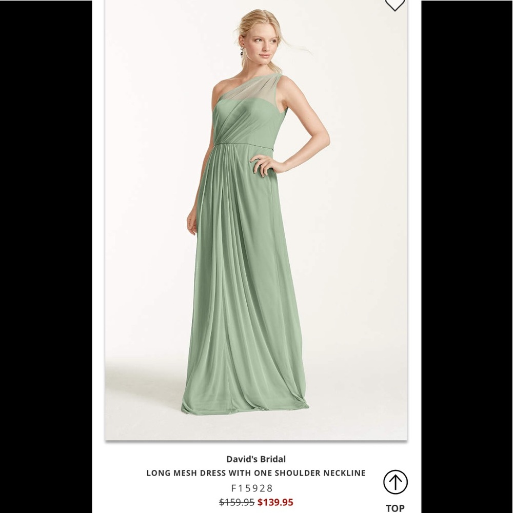 David's Bridal Bridesmaid dress
