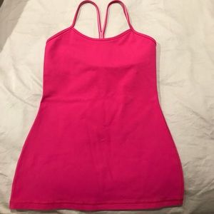 WILL SHIP TPDAY! Lululemon sz 6 pink running tank