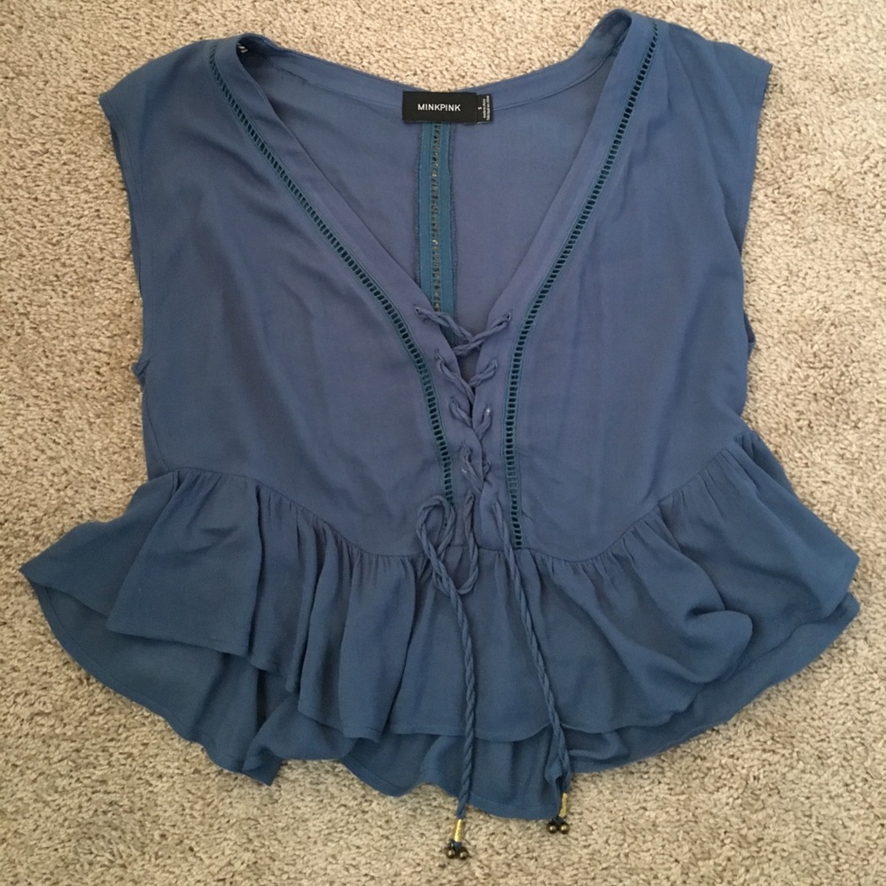 MINKPINK Flowy Top