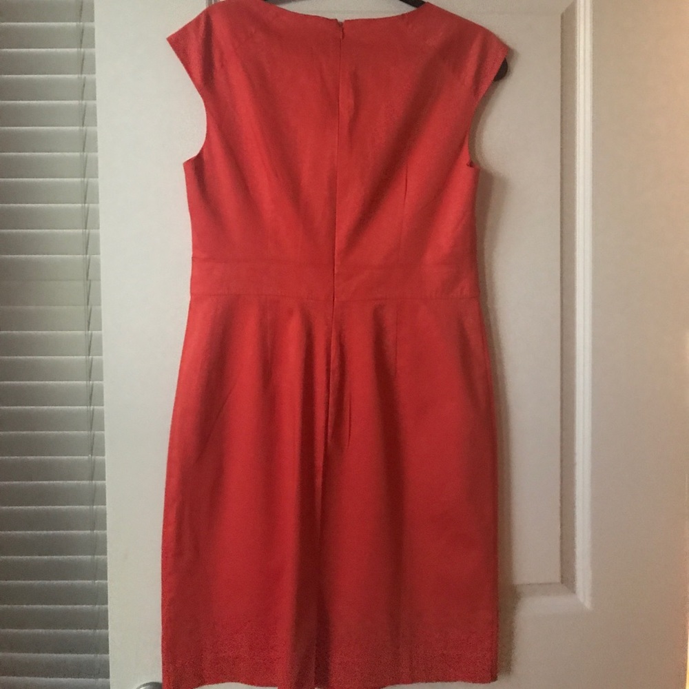 Orange cap sleeve dress - Picture 3 of 3