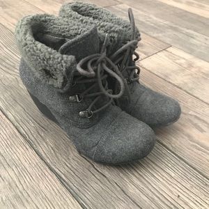 Blowfish Grey Booties size 7.5
