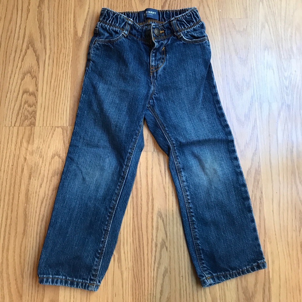 Toddler Boys Straight Legged Jeans