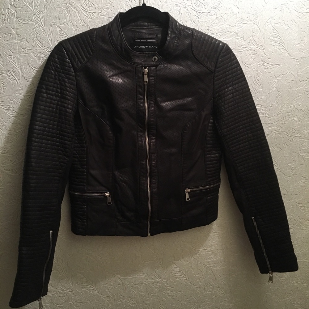 Andrew Marc Leather Jacket