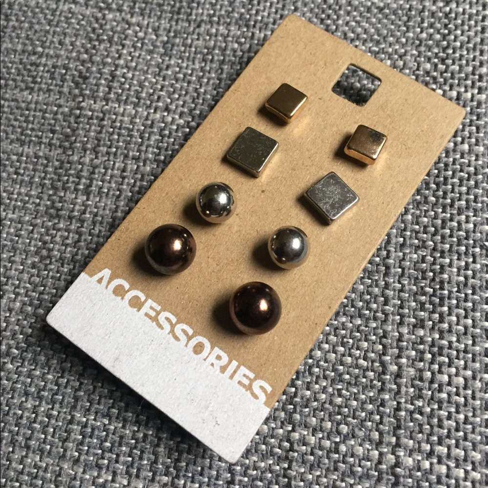 Geometric Earring Set