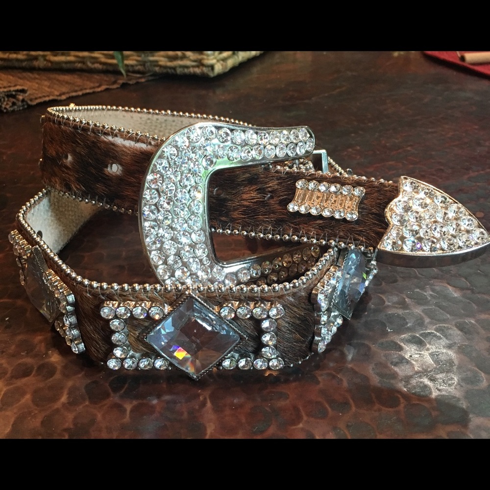 Wildfire genuine leather brown belt!