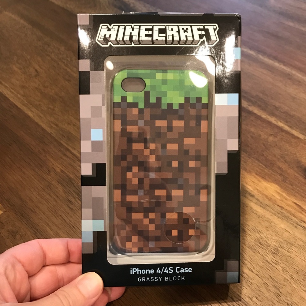 Minecraft 4/4S iPhone case