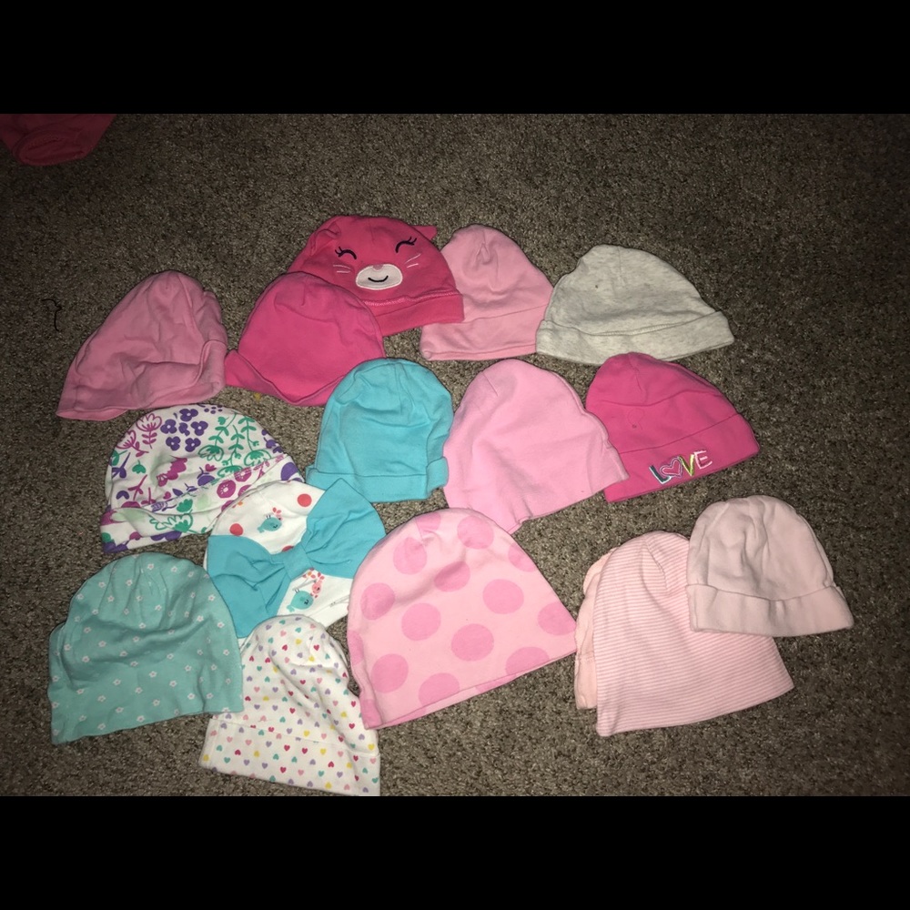 Baby girl beanies