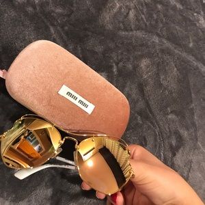 Polarized Miu Miu sunglasses