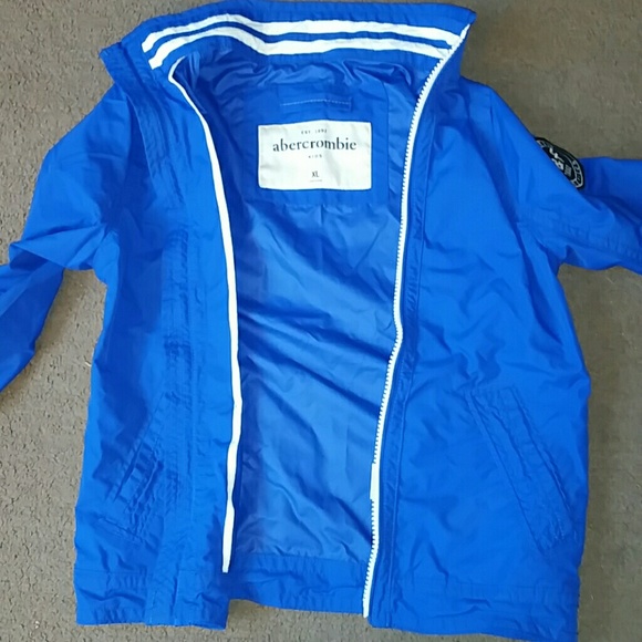 Abercrombie kids boys size XL zip up windbreaker - Picture 4 of 5