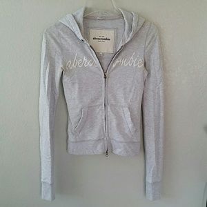 Vintage abercrombie kids hoodie zipped sweatshirt