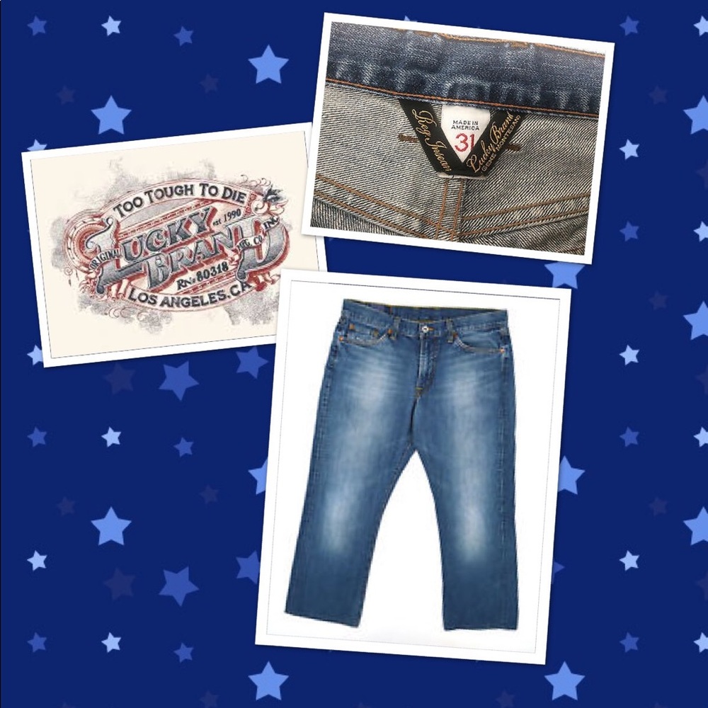 SOLD!!!! 🍃LUCKY BRAND🍃Relaxed Bootleg Jeans