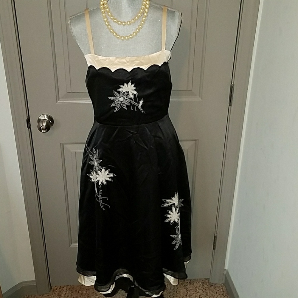 Black White Market Dress