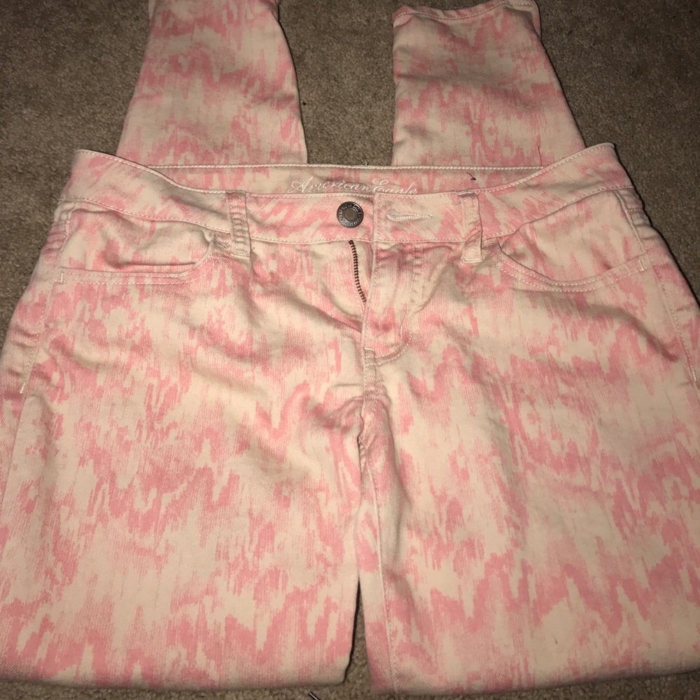 Women's American eagle capris!