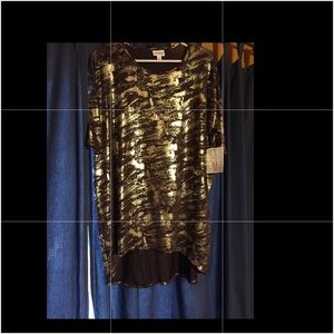 M LuLaRoe Holiday Irma (fits like XL) NWT