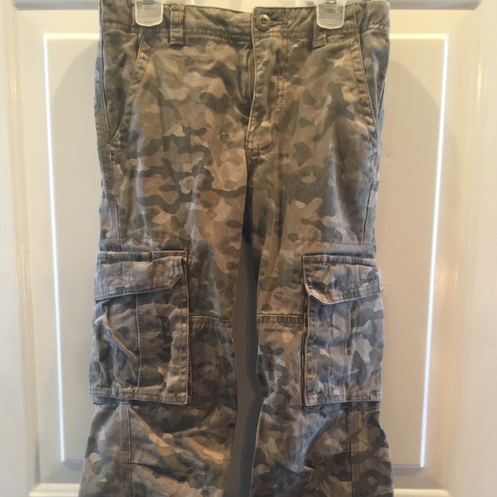 Camouflage Cargo Pants Boys Size 12