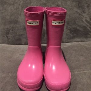 Hunter rain boots