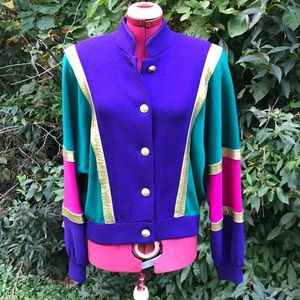 Vintage St. John Colorblock Sweater Vintage St. John Colorblock Sweater