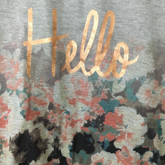 Hello sweatshirt Mason + Mackenzie small juniors - Picture 7 of 7