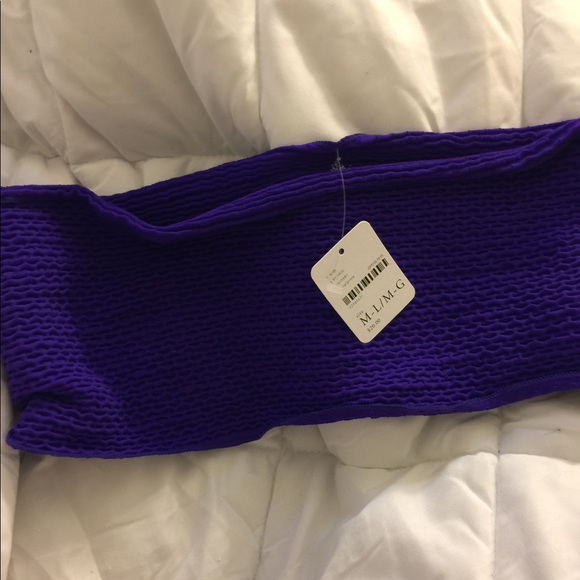 FREE PEOPLE purple tube top - Picture 2 of 2