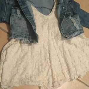 Lace tank