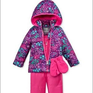 🔥Hawke & Co Baby Girls '3-PC ،Magenta Purple🔥
