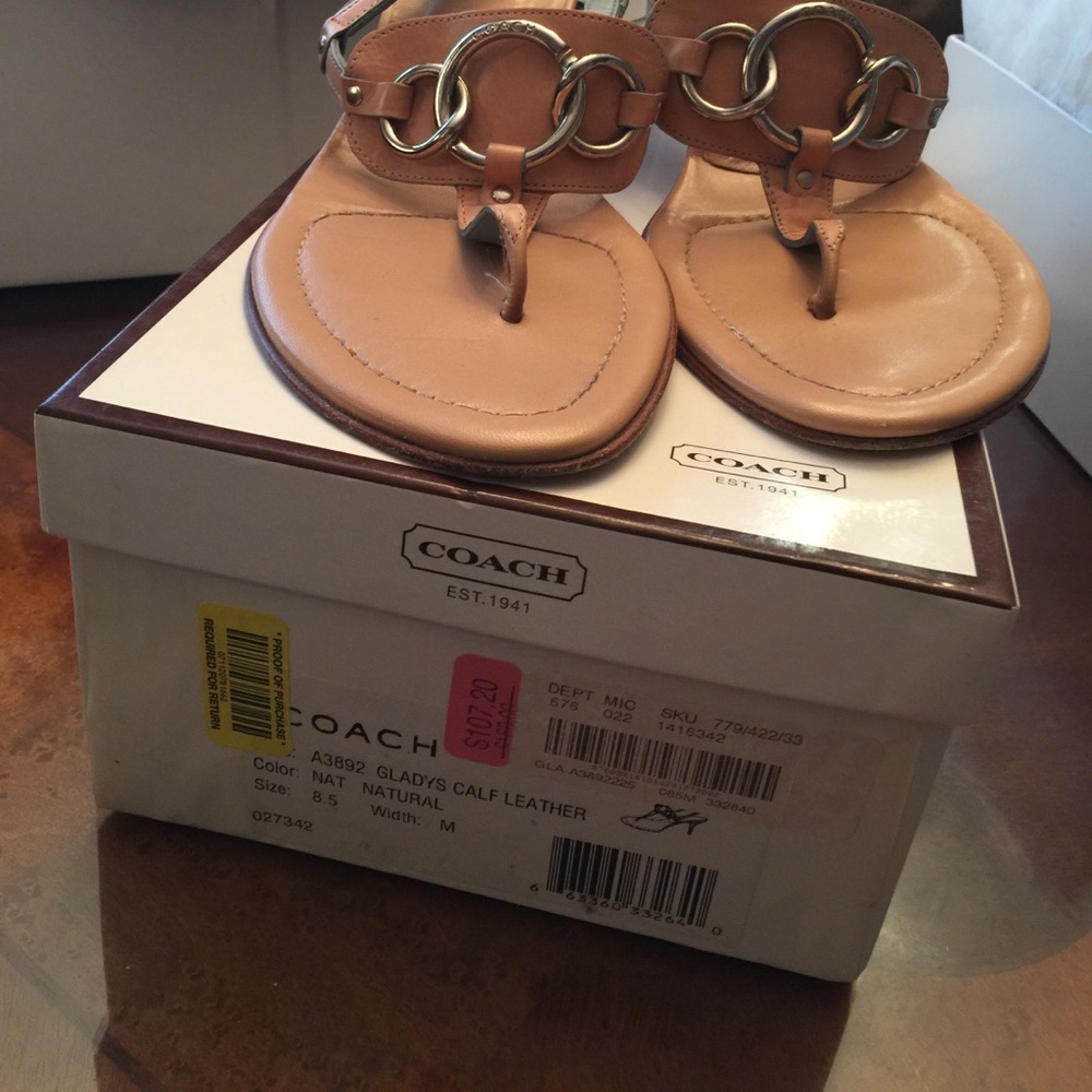 Coach sandals - Picture 2 of 4