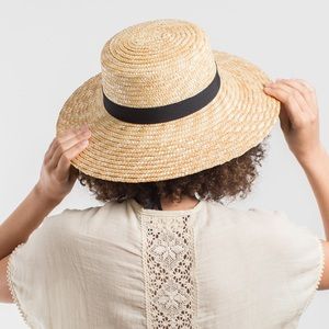 Straw Wide Brim Hat
