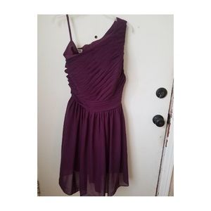 PURPLE BRIDESMAIDS DRESS