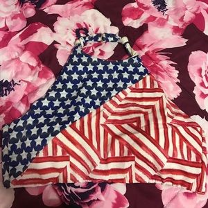 Cute VS patriotic bikini top