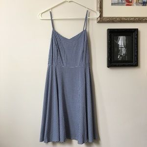 Blue Gingham Dress