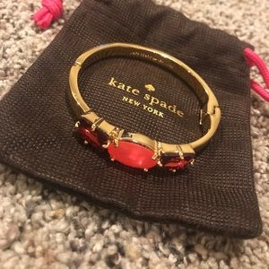 Kate Spade Jeweled Hinged Bracelet