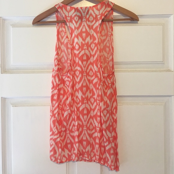 Cynthia Rowley Racer Back Tank - Picture 2 of 3